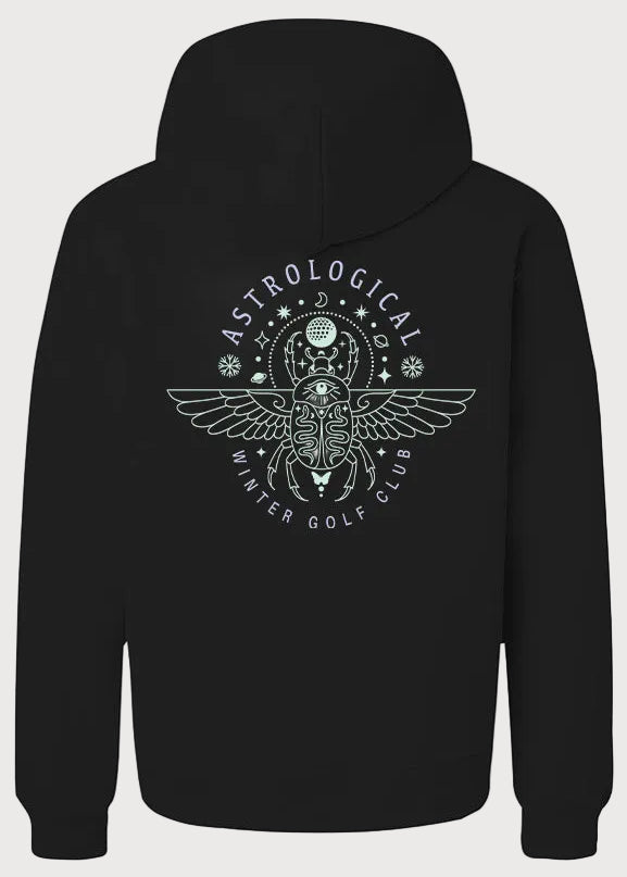 Scarab Hoodie Black