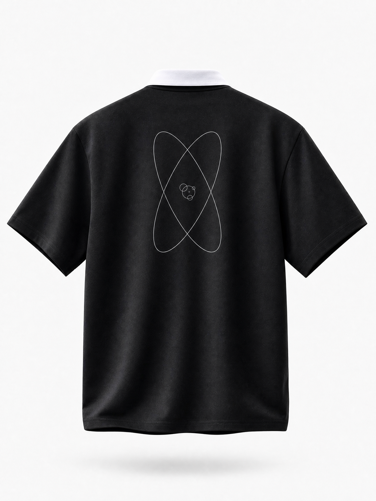 Atomic Spin Contrast Collar Polo