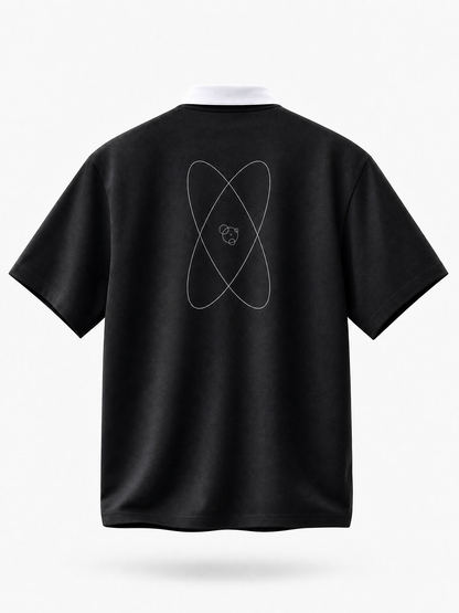 Atomic Spin Contrast Collar Polo