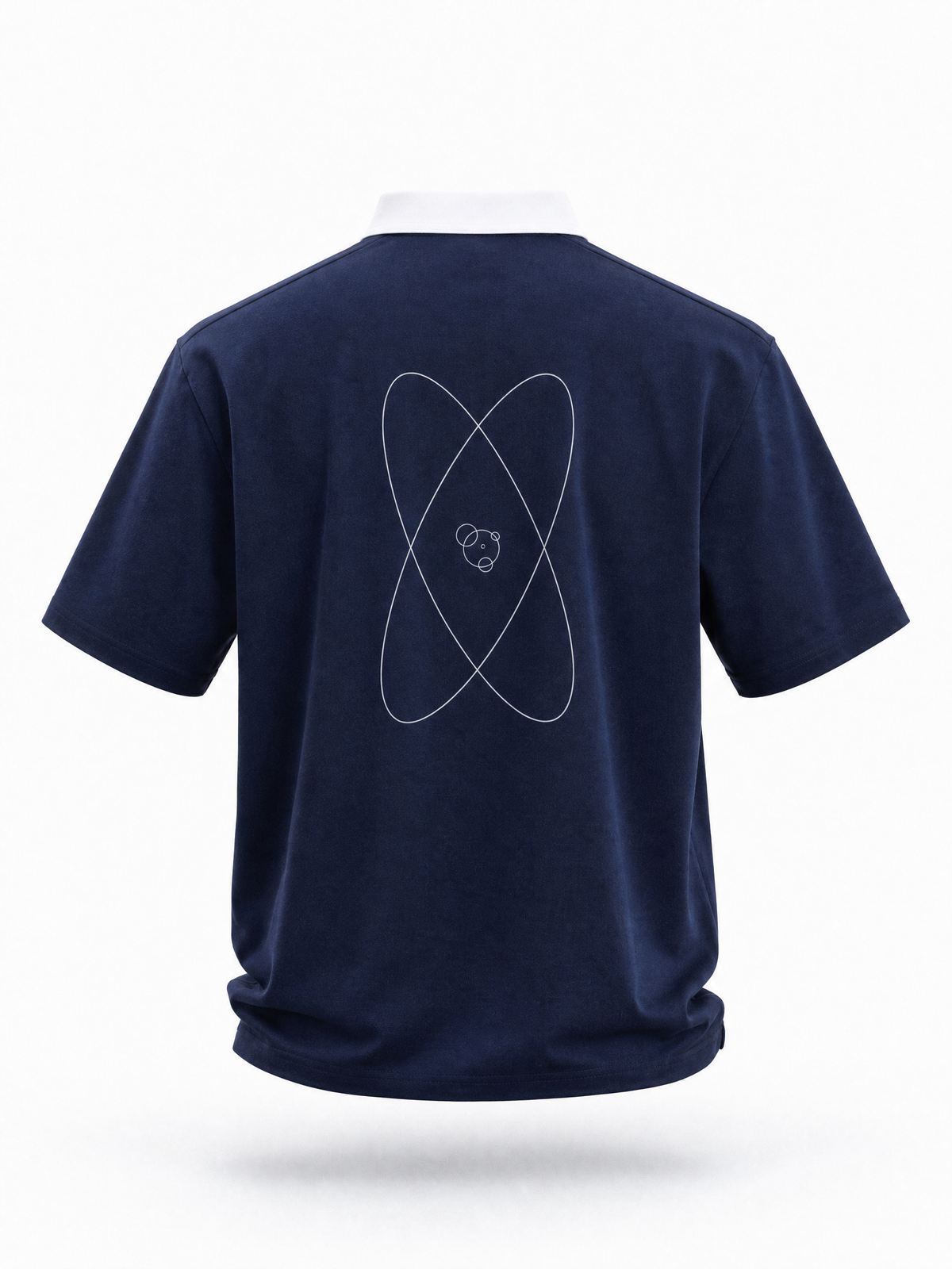 Atomic Spin Contrast Collar Polo