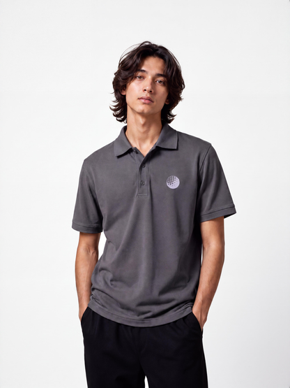 Moon Ball Pique Polo