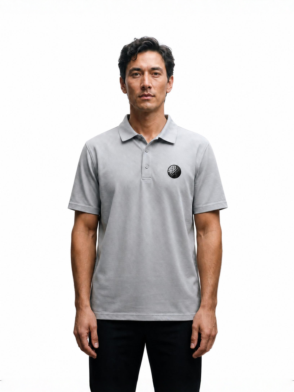 Moon Ball Pique Polo