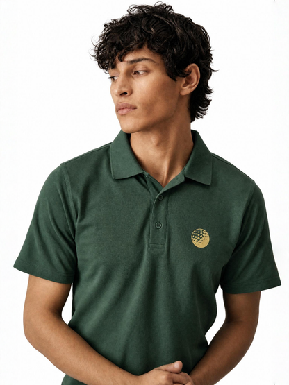 Moon Ball Pique Polo