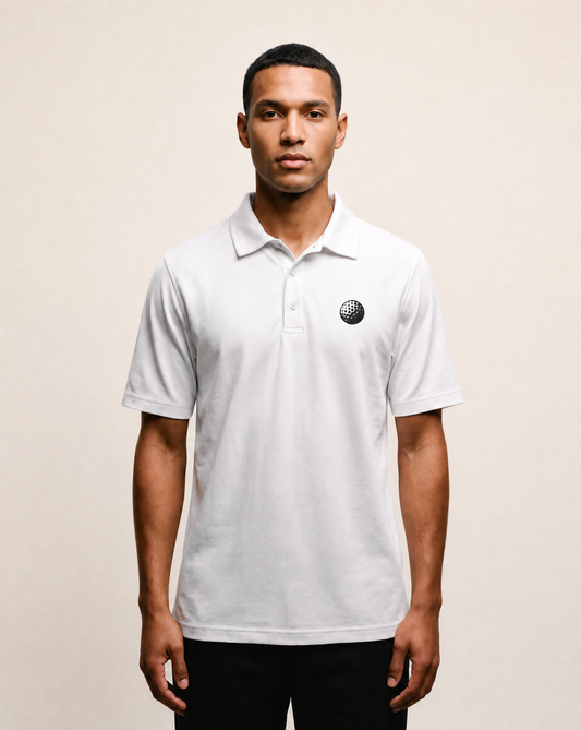 Moon Ball Pique Polo